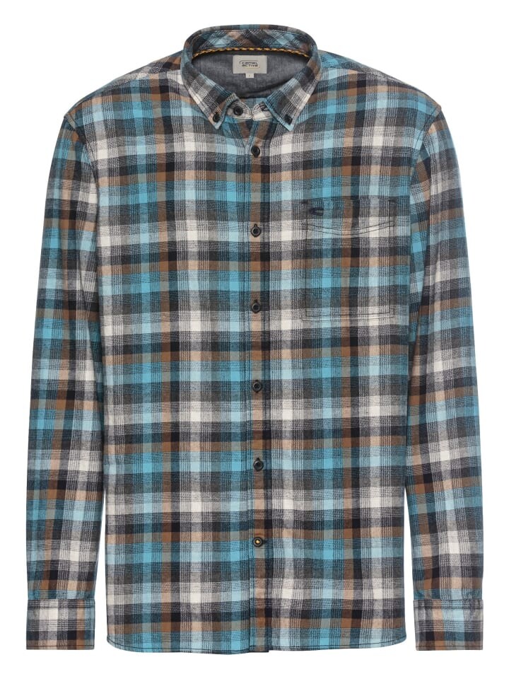 Рубашка Camel Active Langarmhemd mit Karomuster, цвет Blau Grau
Рубашка Camel Active Langarmhemd mit Karomuster, цвет Blau Grau