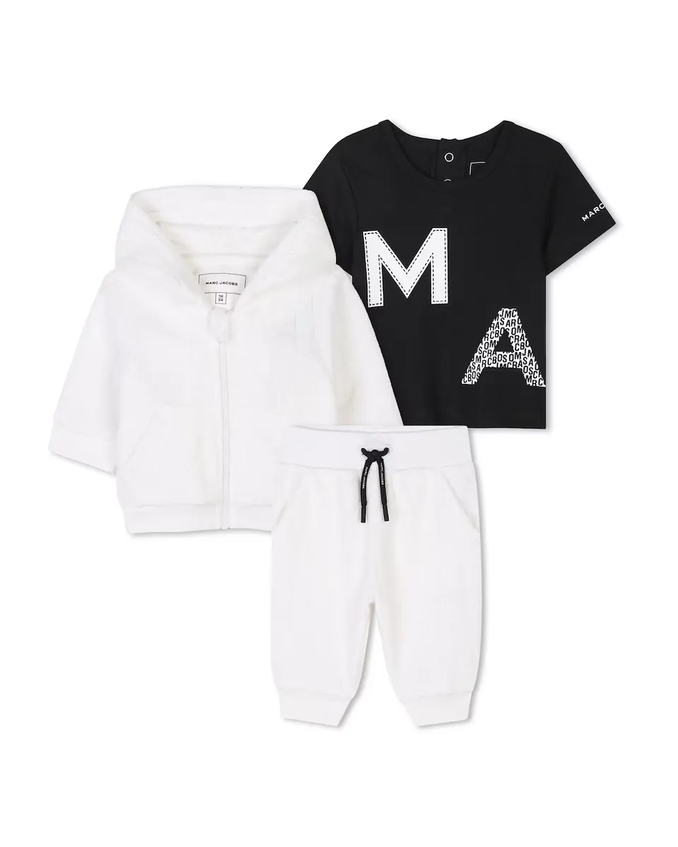 Комплект для младенца унисекс из разноцветного хлопка Marc Jacobs, мультиколор
Комплект для младенца унисекс из разноцветного хлопка Marc Jacobs, мультиколор