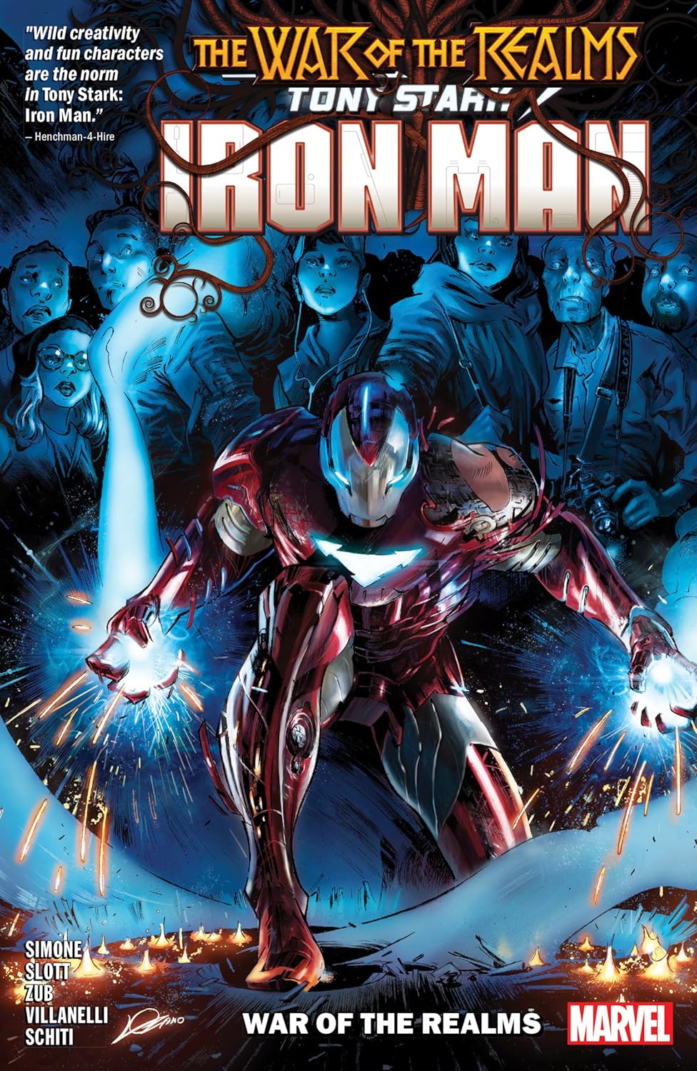 TONY STARK: IRON MAN VOL. 3 - WAR OF THE REALMS (Marvel Universe)
TONY STARK: IRON MAN VOL. 3 - WAR OF THE REALMS (Marvel Universe)
