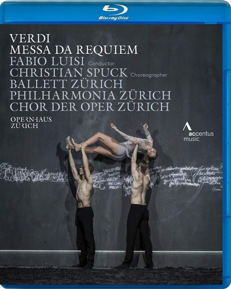 Диск Blu-ray Messa Da Requiem 
Диск Blu-ray Messa Da Requiem