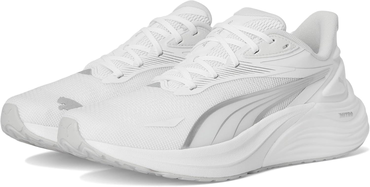 Мужские беговые кроссовки Puma Electrify Nitro 4, белый/серый/светло-серый
Мужские беговые кроссовки Puma Electrify Nitro 4, белый/серый/светло-серый