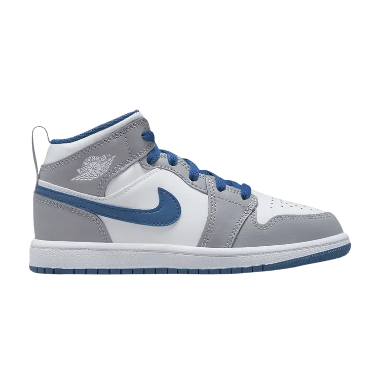 Кроссовки Air Jordan Air Jordan 1 Mid PS 'Cement True Blue', серый
Кроссовки Air Jordan Air Jordan 1 Mid PS 'Cement True Blue', серый