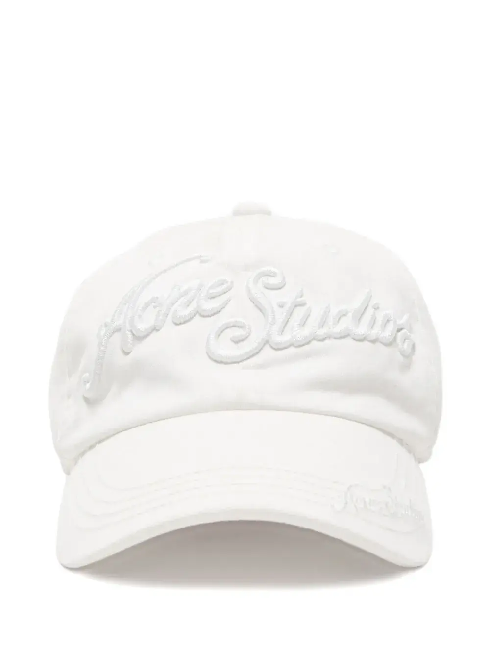 Бейсболка с вышитым логотипом Acne Studios, белый
Бейсболка с вышитым логотипом Acne Studios, белый