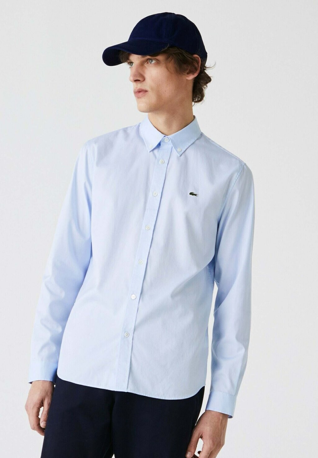 Рубашка Lacoste, синяя
Рубашка Lacoste, синяя