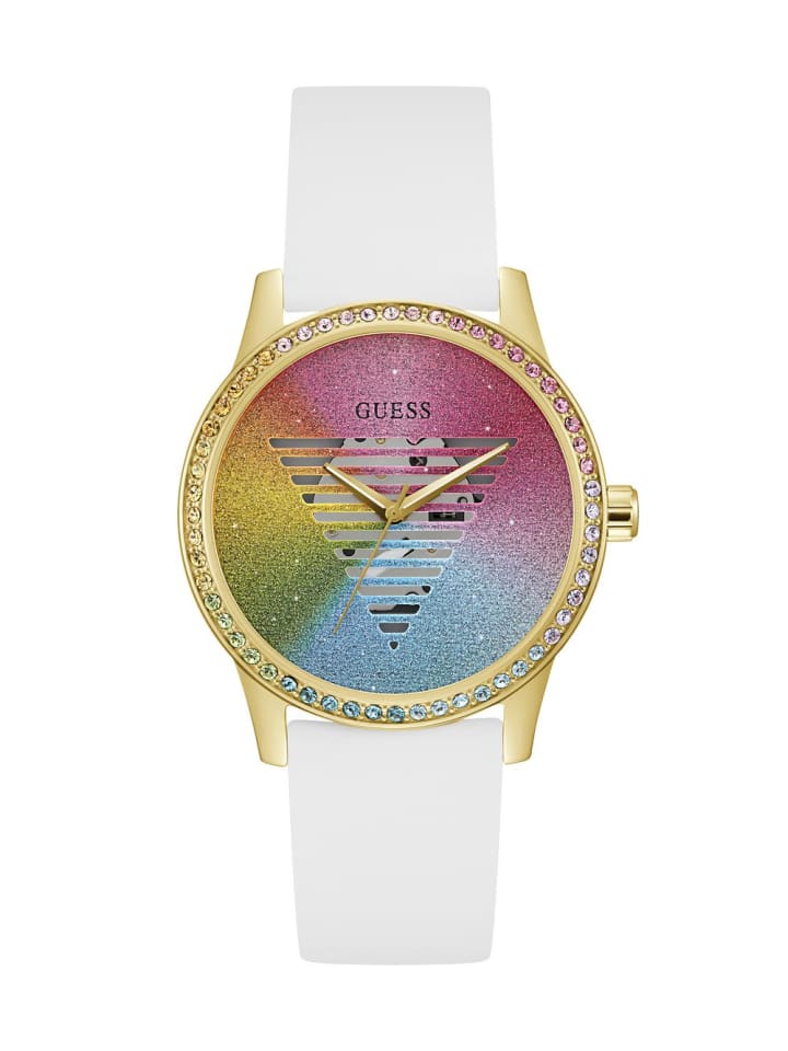 Guess Кварцевые часы GW0589L1 в золотом корпусе
Guess Кварцевые часы GW0589L1 в золотом корпусе
