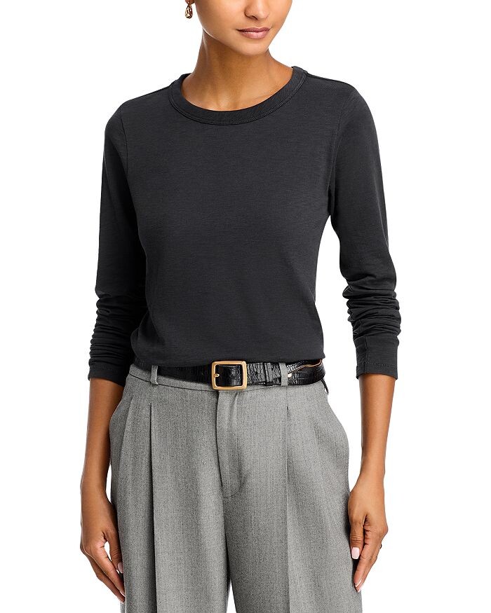 Футболка с круглым вырезом и длинными рукавами rag &bone rag & bone, черный
Футболка с круглым вырезом и длинными рукавами rag &bone rag & bone, черный