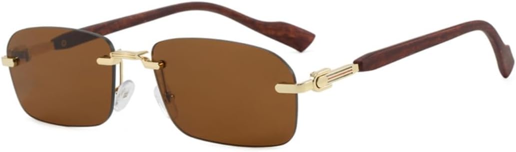 Винтажные солнцезащитные очки без оправы для женщин и мужчин, роскошные, в стиле панк, с металлическими заклепками и зернистой текстурой дужек, защита от УФ-излучения UV400 VFDHN, 20277-c5
Винтажные солнцезащитные очки без оправы для женщин и мужчин, роскошные, в стиле панк, с металлическими заклепками и зернистой текстурой дужек, защита от УФ-излучения UV400 VFDHN, 20277-c5