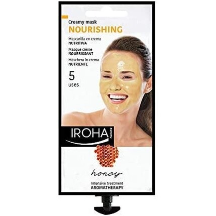 Iroha Nature Питательная медовая маска для лица
Iroha Nature Питательная медовая маска для лица