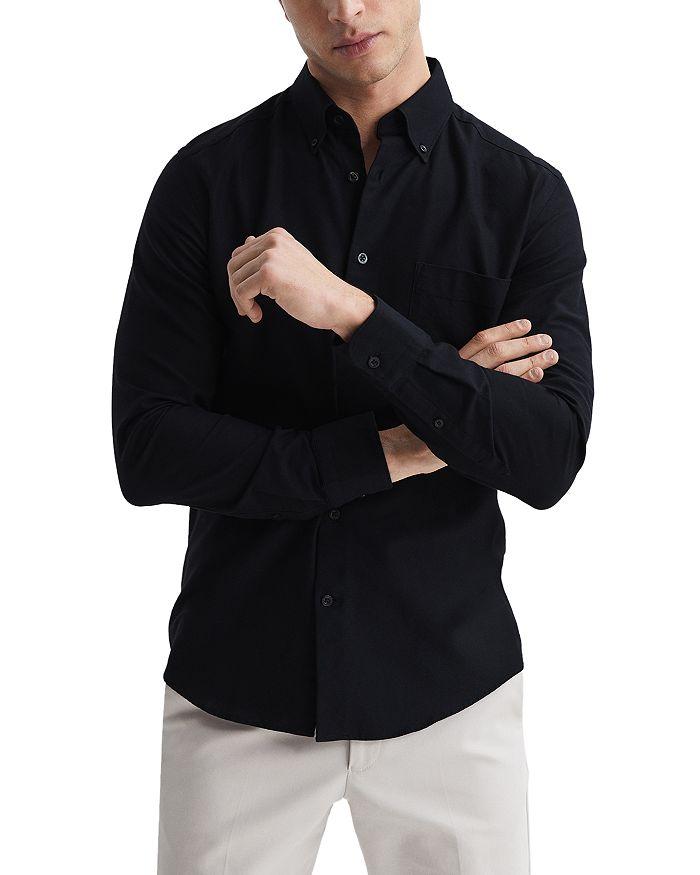 Рубашка Greewich Button Down Slim Fit Oxford REISS, черный
Рубашка Greewich Button Down Slim Fit Oxford REISS, черный