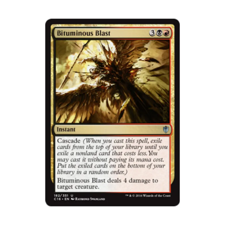 CCG Битумный взрыв (U), MTG - Commander 2016
CCG Битумный взрыв (U), MTG - Commander 2016