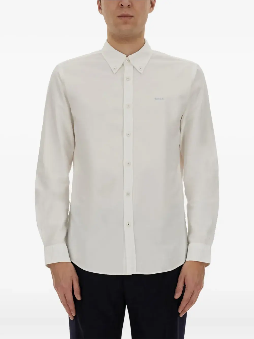 Рубашка с логотипом BOSS, белый
Рубашка с логотипом BOSS, белый