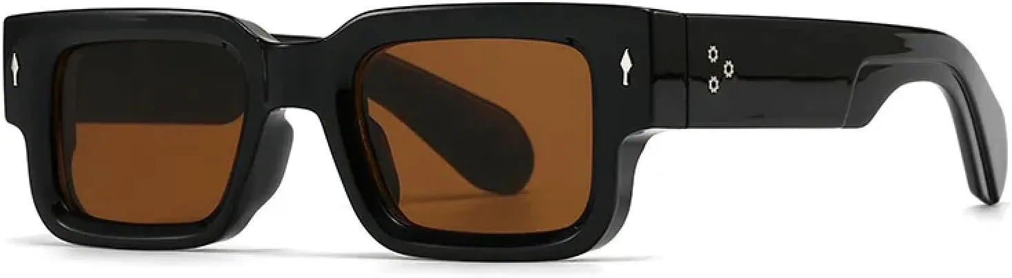 Винтажные маленькие солнцезащитные очки для женщин и мужчин, модные ретро-очки с толстой оправой, роскошные, с защитой от УФ-излучения UV400 TVTBBVV, Black Tea
Винтажные маленькие солнцезащитные очки для женщин и мужчин, модные ретро-очки с толстой оправой, роскошные, с защитой от УФ-излучения UV400 TVTBBVV, Black Tea