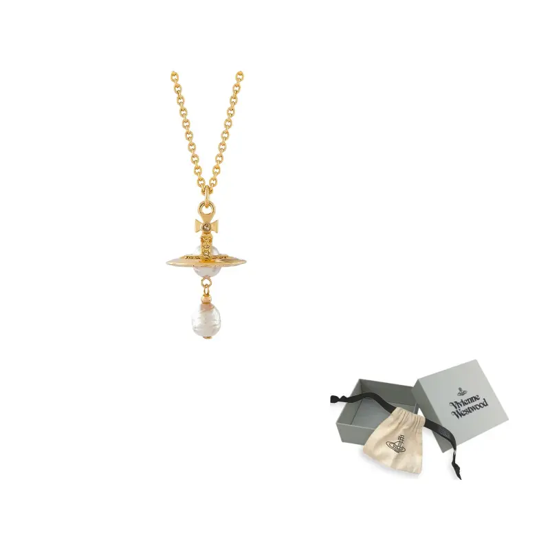 Кулон Aleksa из латуни, женские ожерелья Vivienne Westwood
Кулон Aleksa из латуни, женские ожерелья Vivienne Westwood