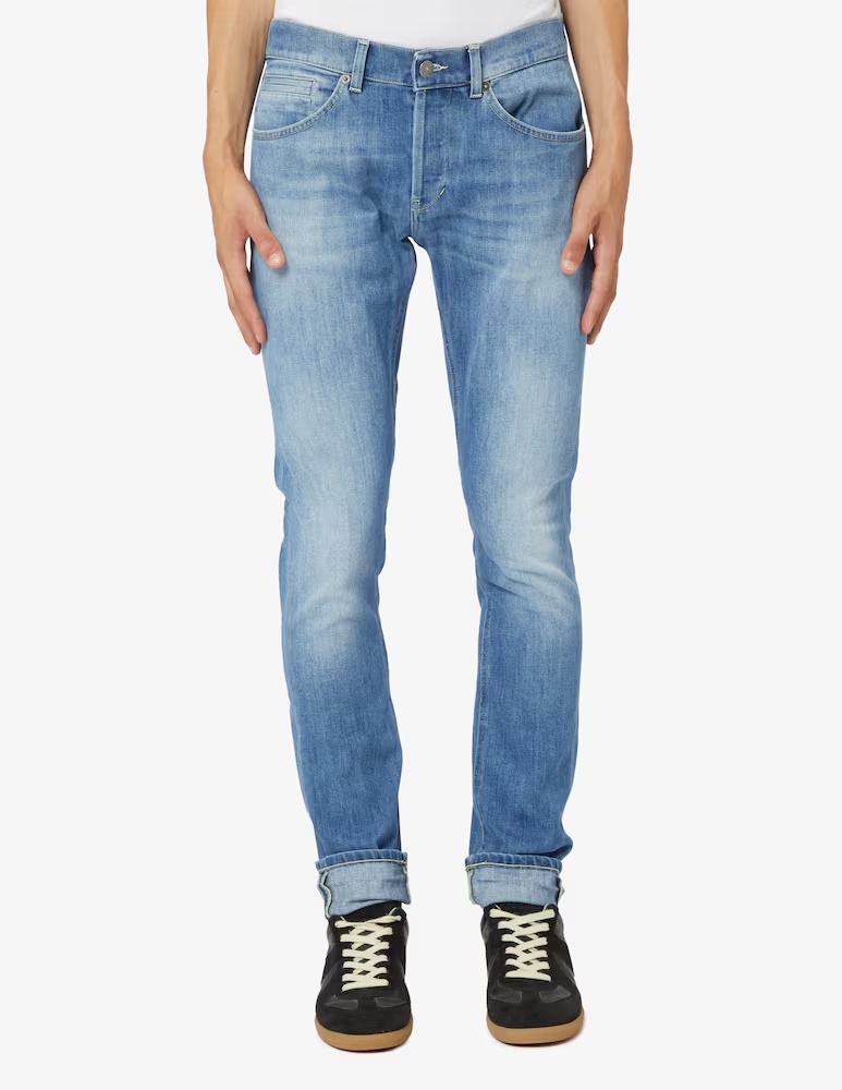 Светлые джинсы George средней длины Dondup, синий
Светлые джинсы George средней длины Dondup, синий