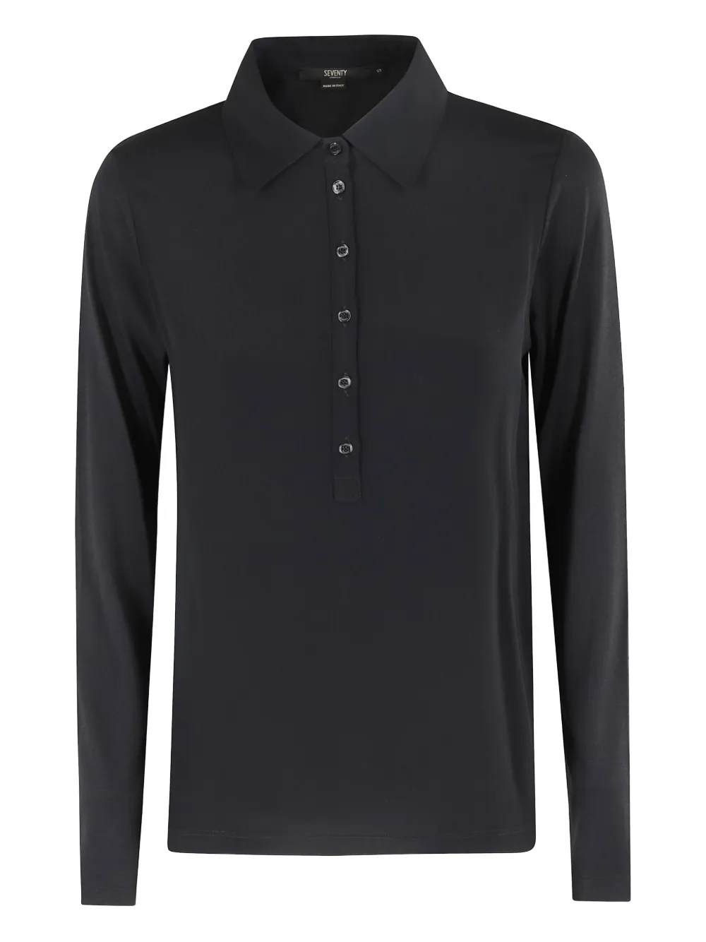 Рубашка поло с длинными рукавами Seventy, черный
Рубашка поло с длинными рукавами Seventy, черный