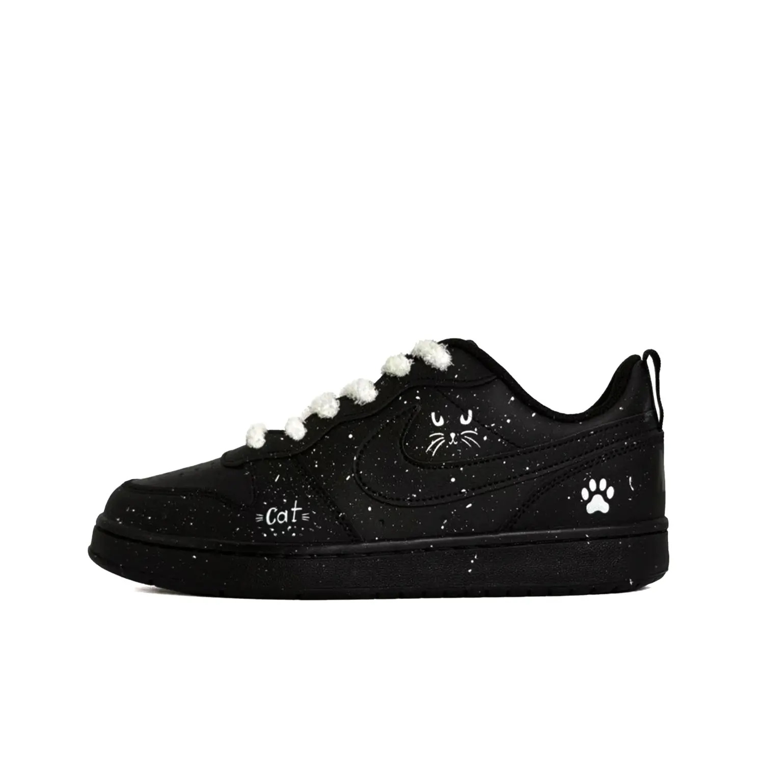 Nike Court Borough Dark Night Meow Shadow Abrasion Resistant Kids' Skateboarding Shoes Black Teenagers
Nike Court Borough Dark Night Meow Shadow Abrasion Resistant Kids' Skateboarding Shoes Black Teenagers