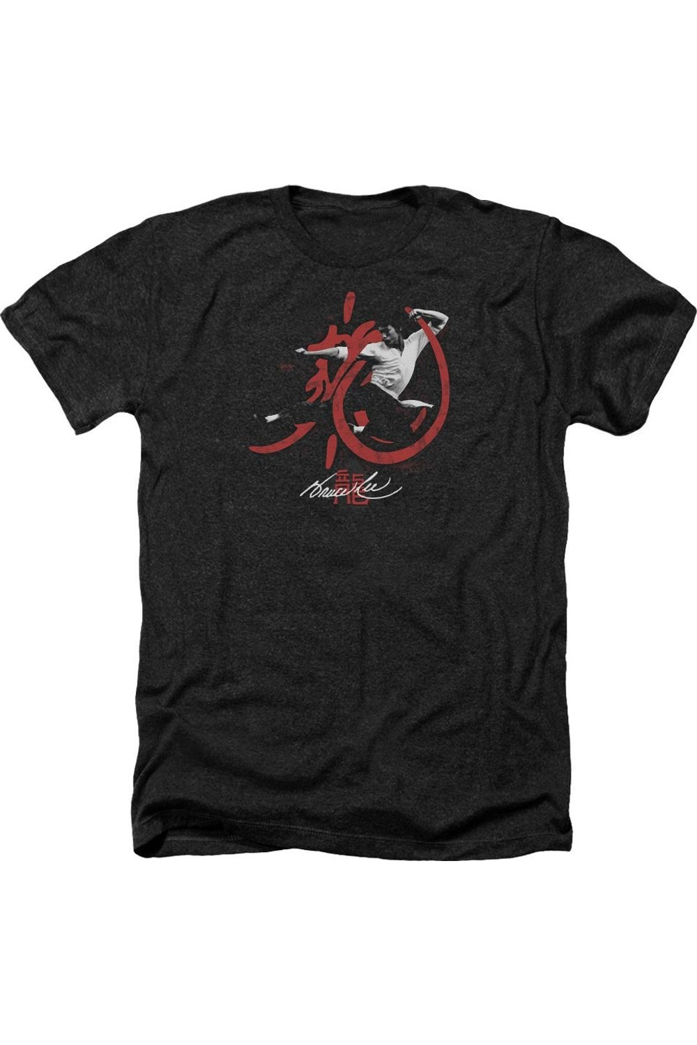 Футболка Bruce Lee High Flying Adult Heather Gildan, черный
Футболка Bruce Lee High Flying Adult Heather Gildan, черный