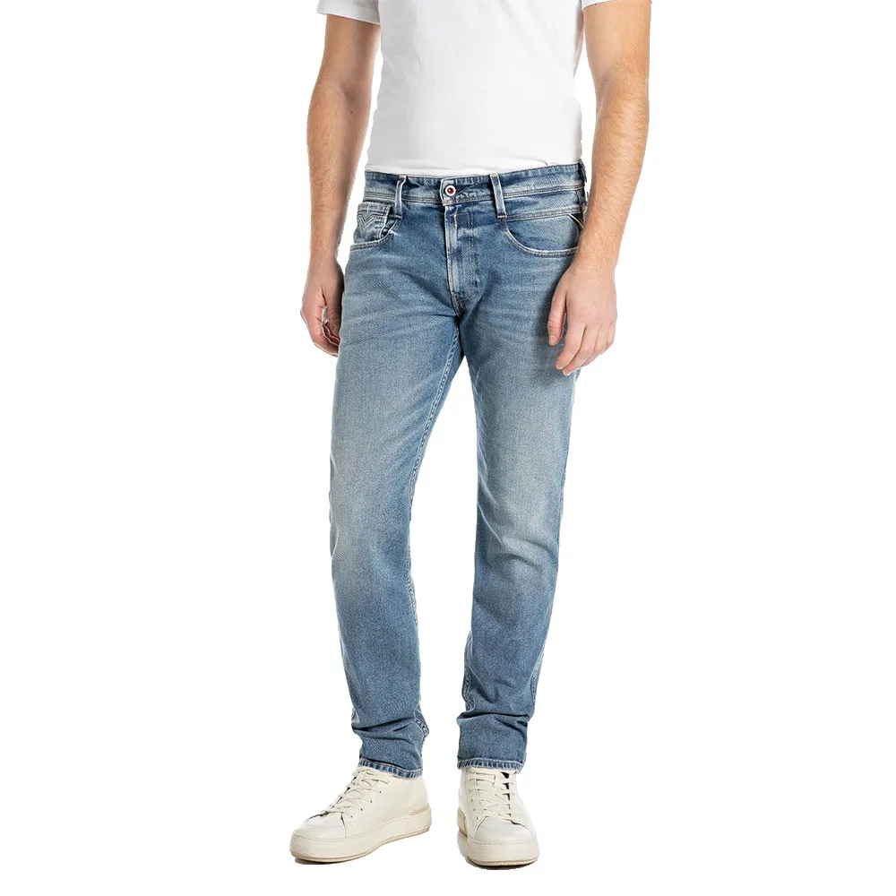 Джинсы Replay M914Y.000.519948, синий 
Джинсы Replay M914Y.000.519948, синий