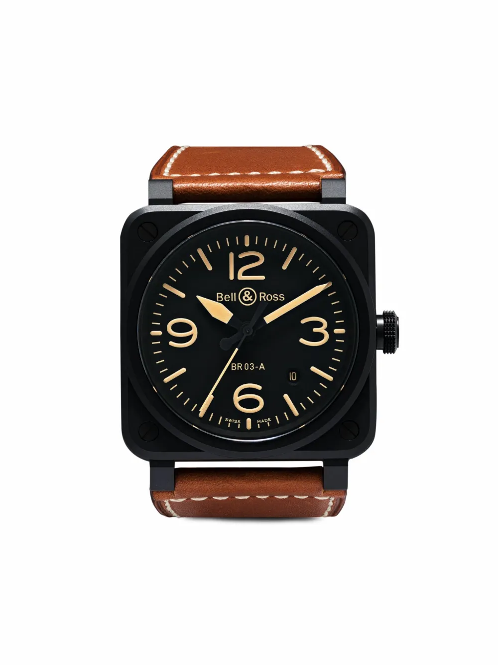 Наручные часы BR 03 Heritage 41 мм Bell & Ross, черный
Наручные часы BR 03 Heritage 41 мм Bell & Ross, черный