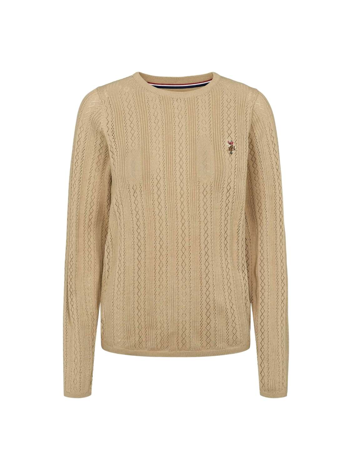 U.S. POLO ASSN. Свитер 'UWMynthe' в цвете Greige
U.S. POLO ASSN. Свитер 'UWMynthe' в цвете Greige