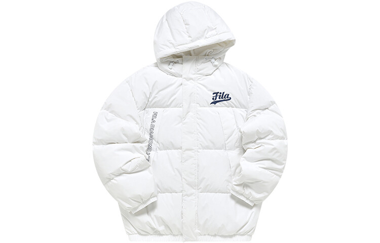 Пуховик мужской стандартный белый Fila Fusion 
Пуховик мужской стандартный белый Fila Fusion