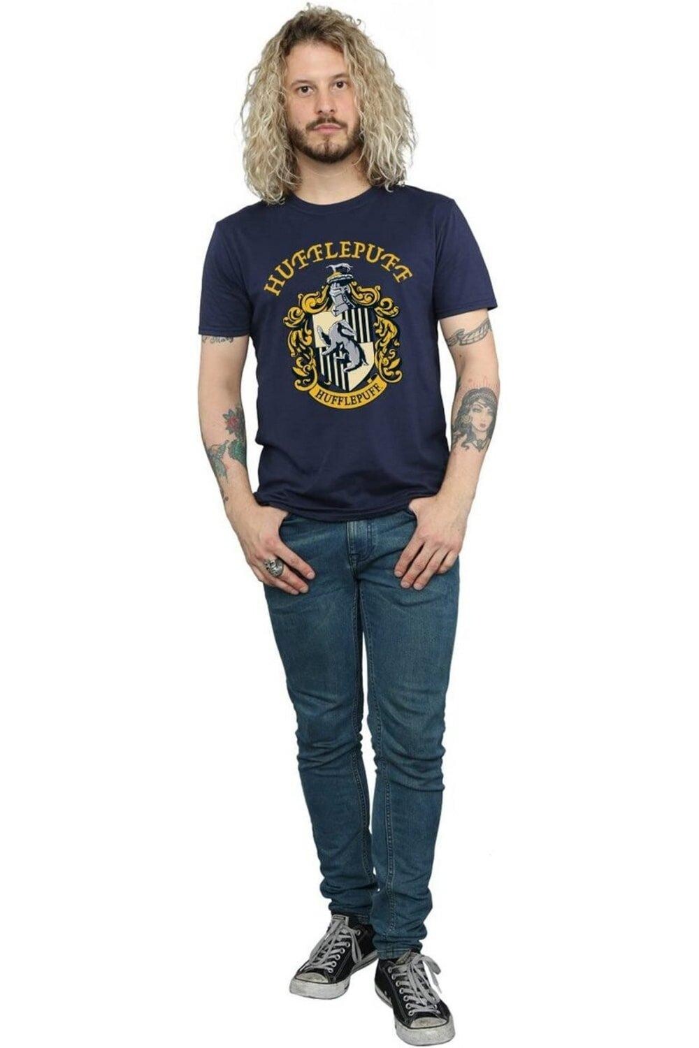 Хлопковая футболка Хаффлпаффа Harry Potter, темно-синий
Хлопковая футболка Хаффлпаффа Harry Potter, темно-синий