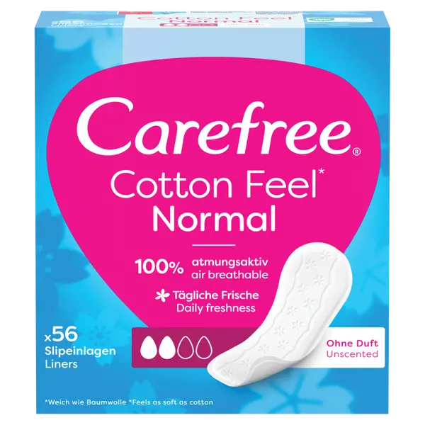 Гигиенические прокладки, 56 шт./1 упаковка. Carefree Cotton
Гигиенические прокладки, 56 шт./1 упаковка. Carefree Cotton