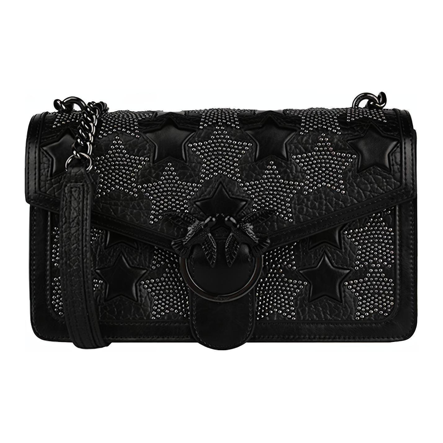 Кожаная сумка через плечо PINKO, basic set (bag+dust bag)
Кожаная сумка через плечо PINKO, basic set (bag+dust bag)