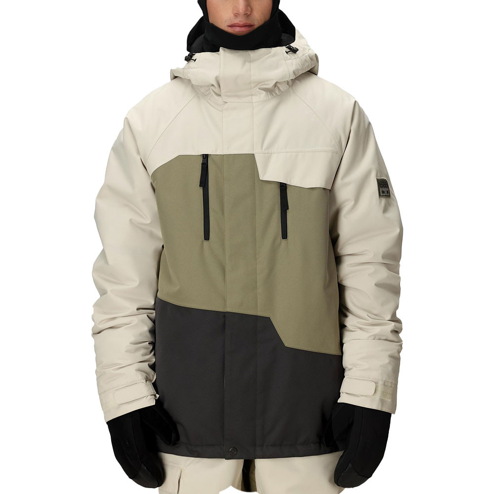 Куртка для сноуборда 686 Geo Insulated (мужская), Limestone Colorblock
Куртка для сноуборда 686 Geo Insulated (мужская), Limestone Colorblock