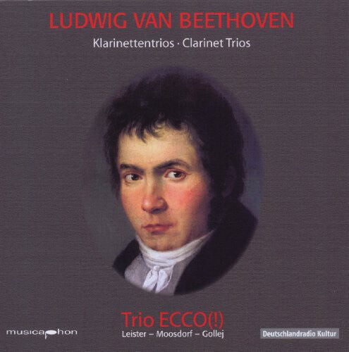 CD диск Beethoven / Trio Ecco / Leister: Clarinet Trios
CD диск Beethoven / Trio Ecco / Leister: Clarinet Trios