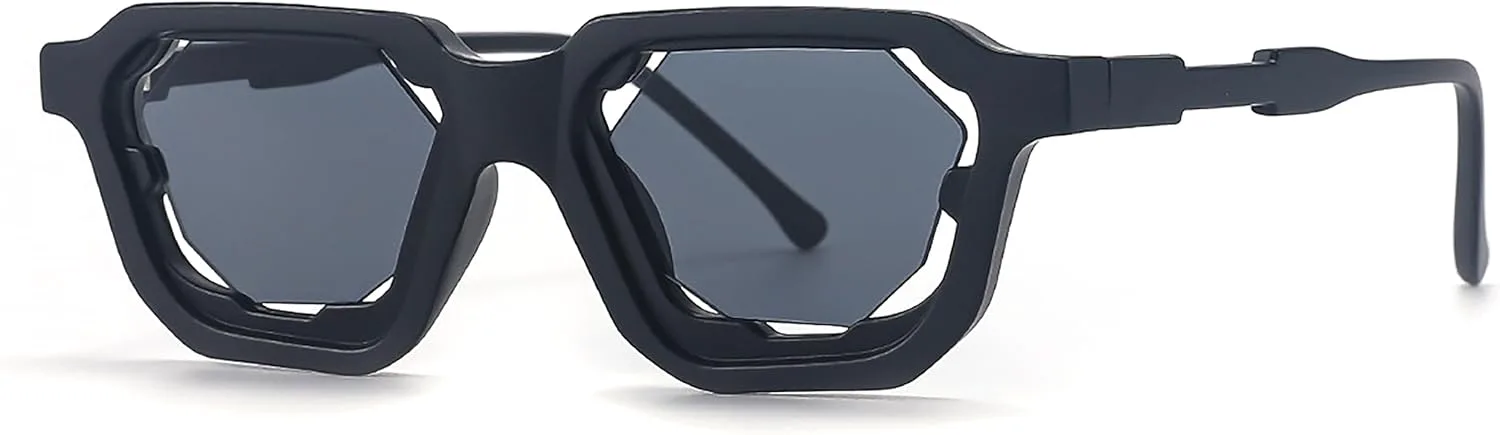 Модные солнцезащитные очки UV400 PC с толстой оправой, многоугольными линзами и прямоугольной формой, для женщин и мужчин, нестандартной формы Generic, B
Модные солнцезащитные очки UV400 PC с толстой оправой, многоугольными линзами и прямоугольной формой, для женщин и мужчин, нестандартной формы Generic, B