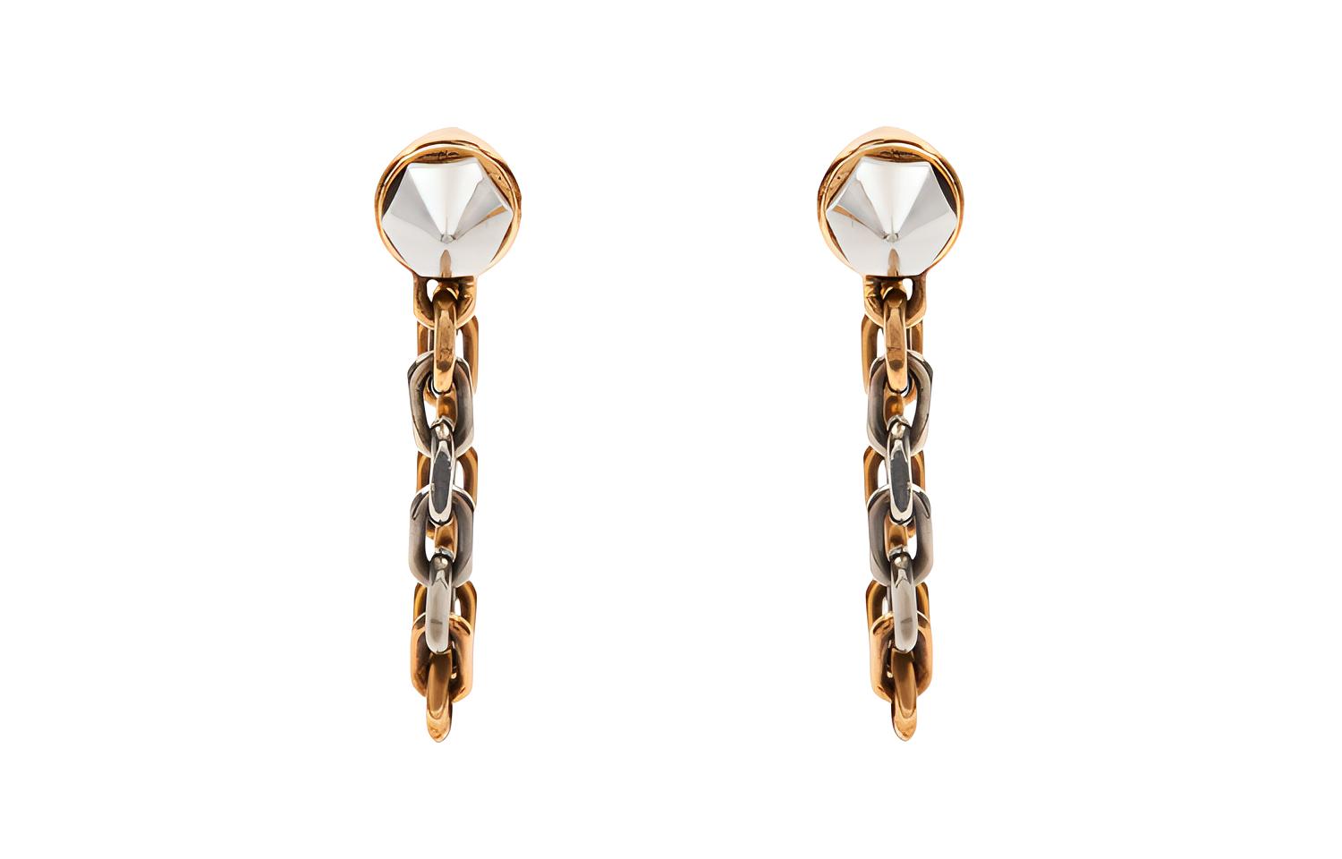 Alexander McQueen Серьги-кольца унисекс gold
Alexander McQueen Серьги-кольца унисекс gold