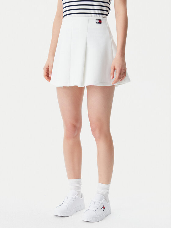 Мини-Юбка обычного кроя Badge DW0DW20268 Tommy Jeans, экрю
Мини-Юбка обычного кроя Badge DW0DW20268 Tommy Jeans, экрю