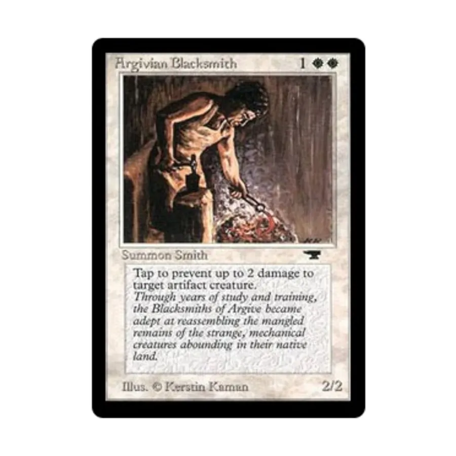 CCG Аргивский кузнец (клавиша C), MTG - Antiquities
CCG Аргивский кузнец (клавиша C), MTG - Antiquities