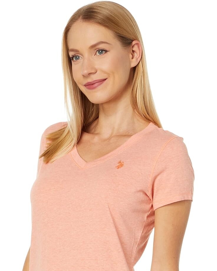 Футболка U.S. POLO ASSN. Iconic V-Neck Tee, цвет Sunrise Heather
Футболка U.S. POLO ASSN. Iconic V-Neck Tee, цвет Sunrise Heather