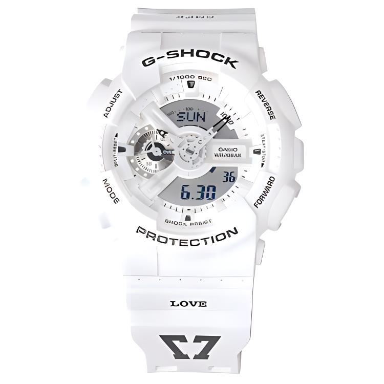 CASIO Часы Men's Liquid Crystal/Analog Dual Display Series Watch, White Dial
CASIO Часы Men's Liquid Crystal/Analog Dual Display Series Watch, White Dial