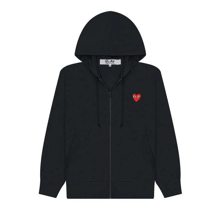 Худи Comme des Garçons PLAY Heart Emblem Zip-Up Hoodie, Black
Худи Comme des Garçons PLAY Heart Emblem Zip-Up Hoodie, Black