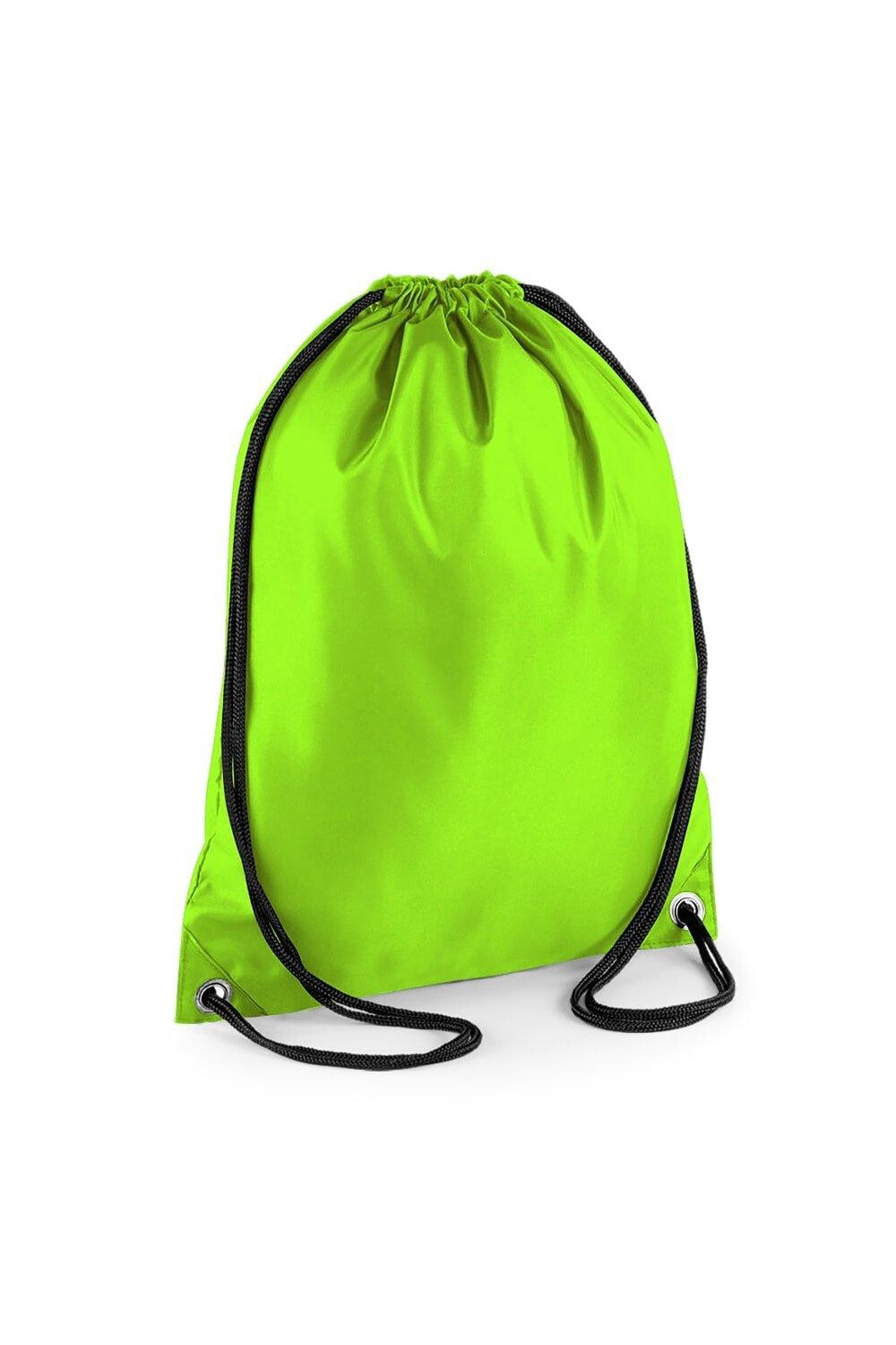 Бюджетная водостойкая спортивная сумка Gymsac на шнурке (11 литров) Bagbase, зеленый
Бюджетная водостойкая спортивная сумка Gymsac на шнурке (11 литров) Bagbase, зеленый