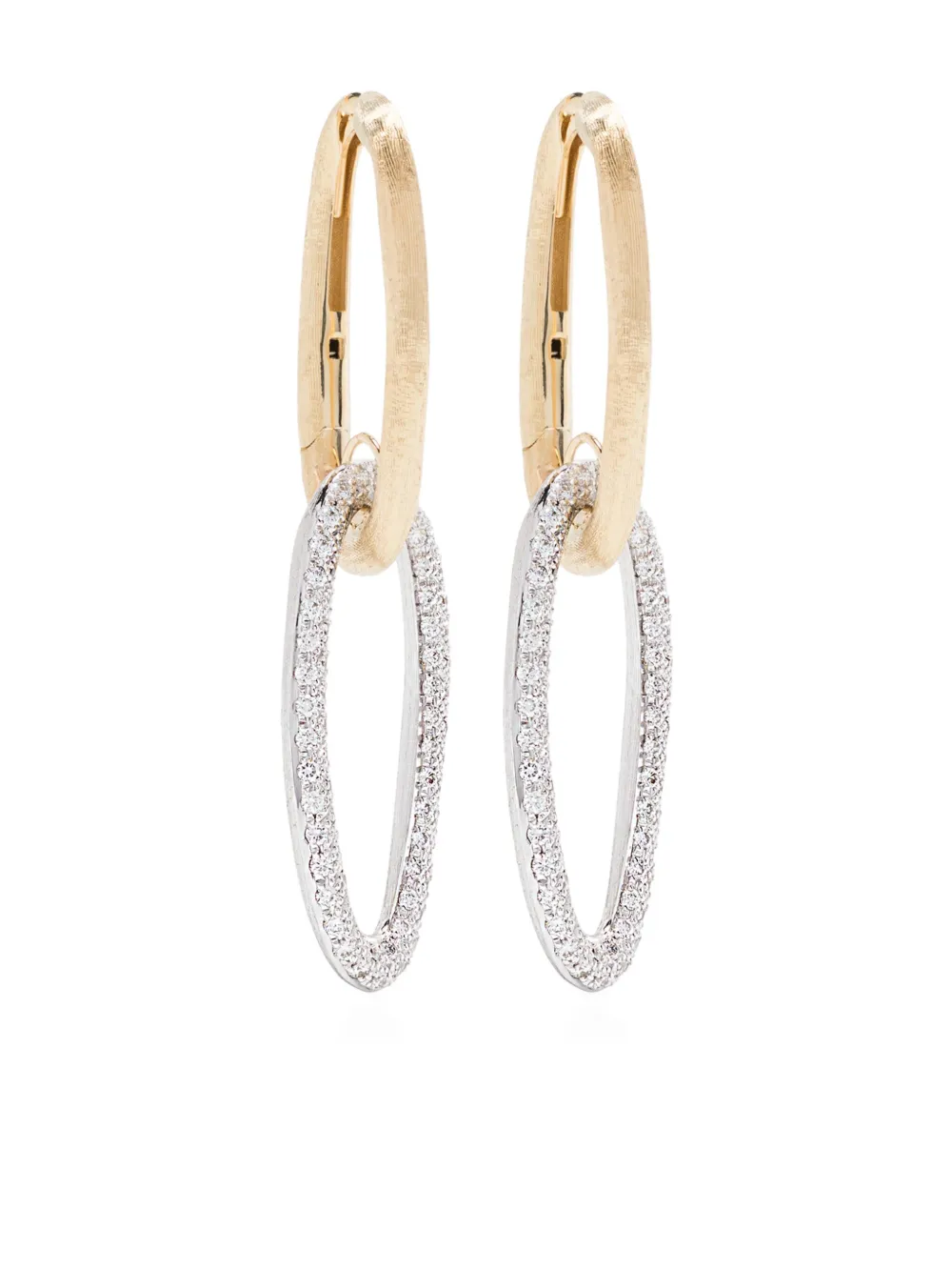 Серьги-подвески из желтого золота с бриллиантами Marco Bicego, золотой
Серьги-подвески из желтого золота с бриллиантами Marco Bicego, золотой