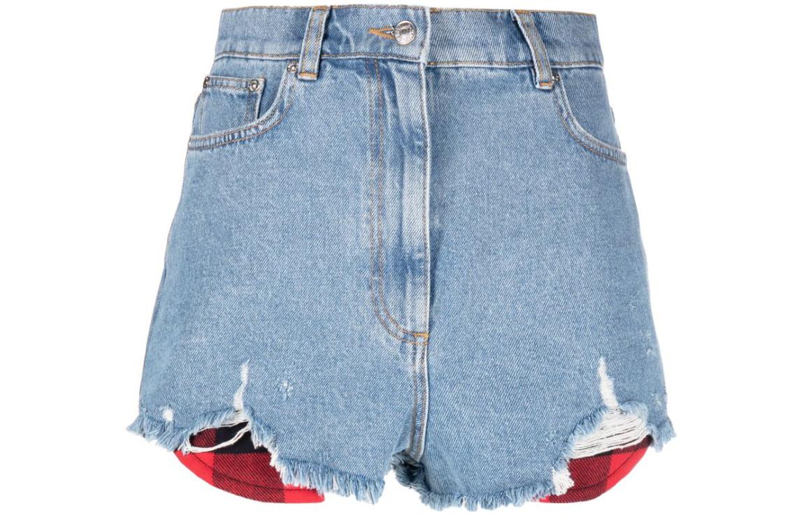 Джинсовые шорты женские небесно-голубые MOSCHINO
Джинсовые шорты женские небесно-голубые MOSCHINO