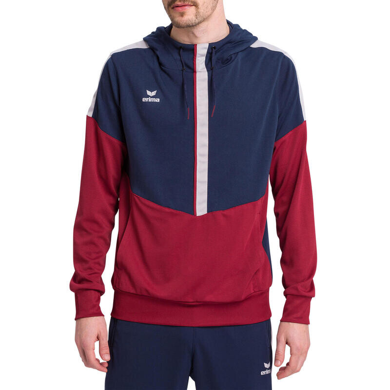 Спортивная толстовка Erima, цвет baltikblau/navyblau/bordeaux
Спортивная толстовка Erima, цвет baltikblau/navyblau/bordeaux