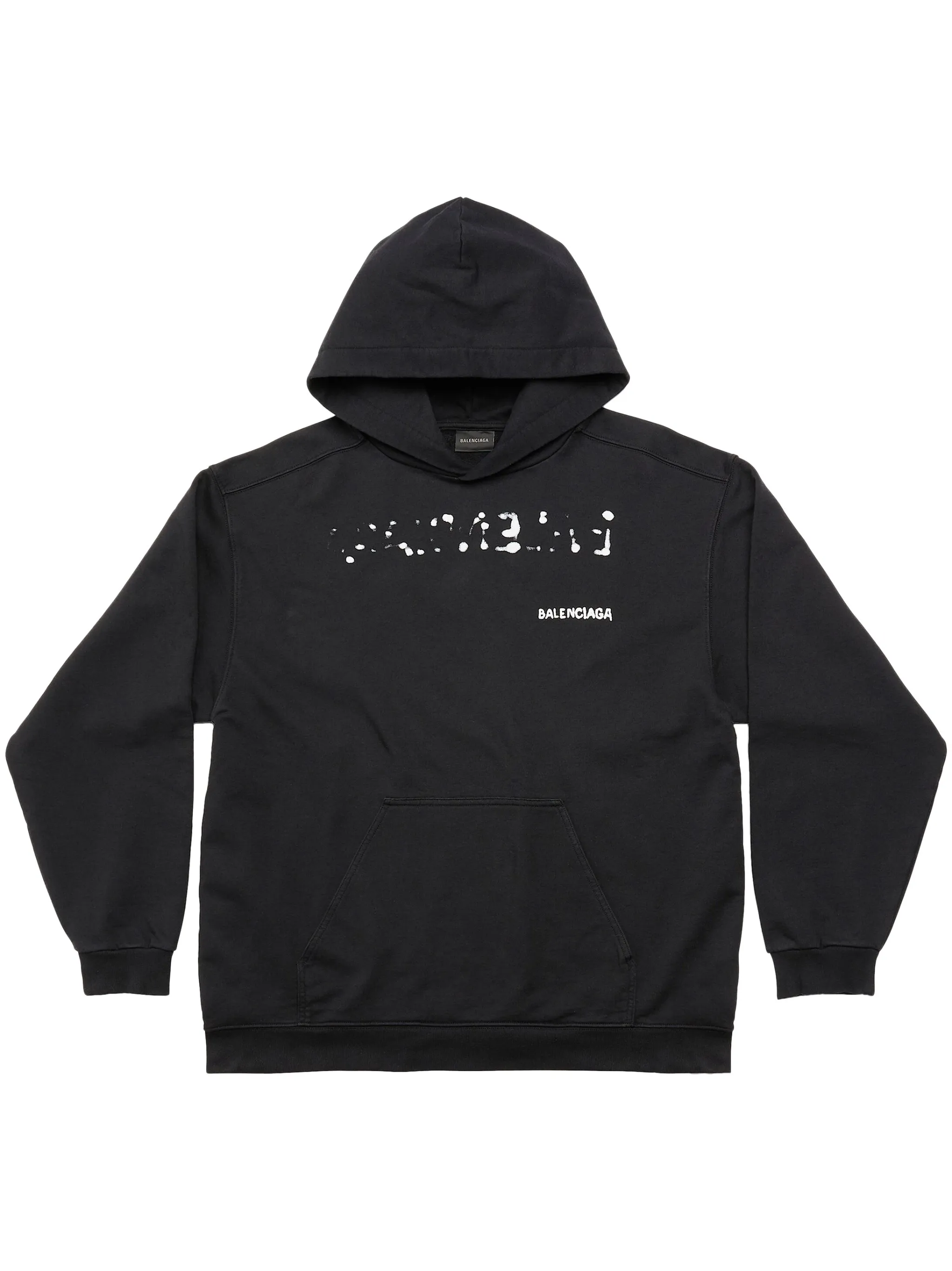 Худи с логотипом Balenciaga, черный
Худи с логотипом Balenciaga, черный
