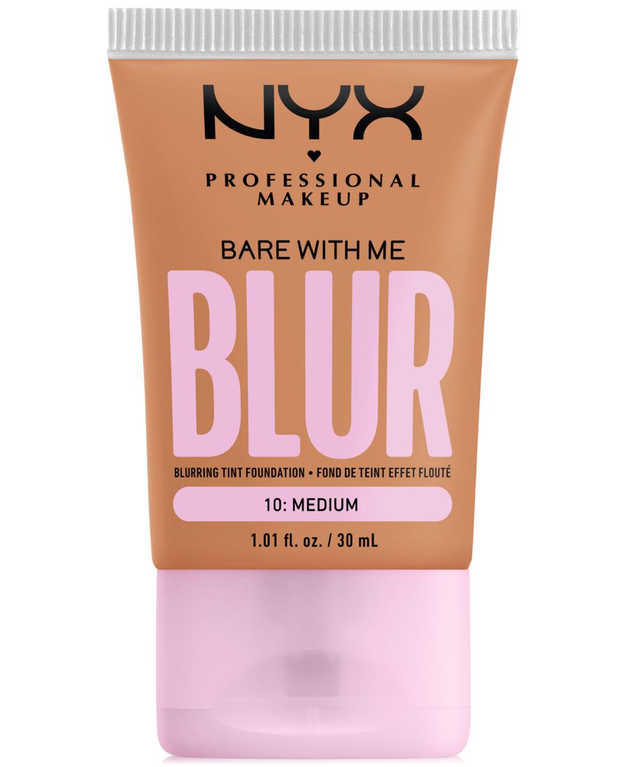 Тональный крем Bare With Me Blur Tint Foundation NYX Professional Makeup, цвет medium
Тональный крем Bare With Me Blur Tint Foundation NYX Professional Makeup, цвет medium