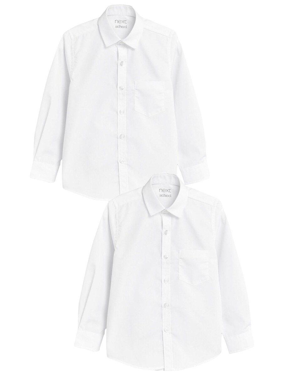 Рубашка обычного кроя на пуговицах Next, белый
Рубашка обычного кроя на пуговицах Next, белый