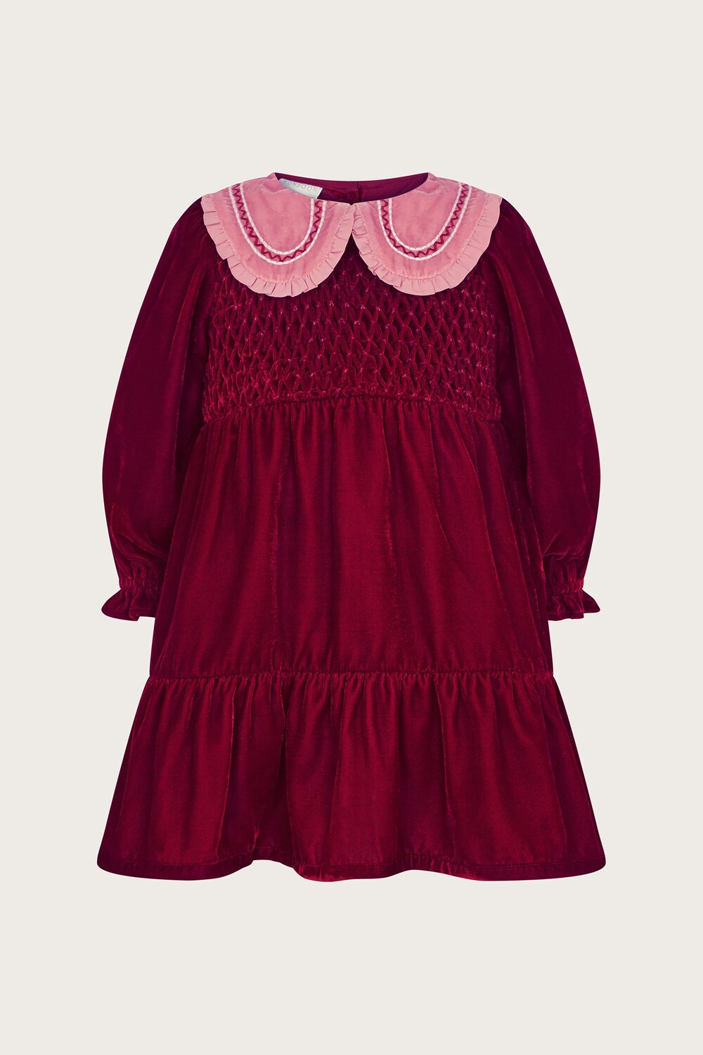 Детское платье из велюра с присборенной юбкой Monsoon, красный
Детское платье из велюра с присборенной юбкой Monsoon, красный