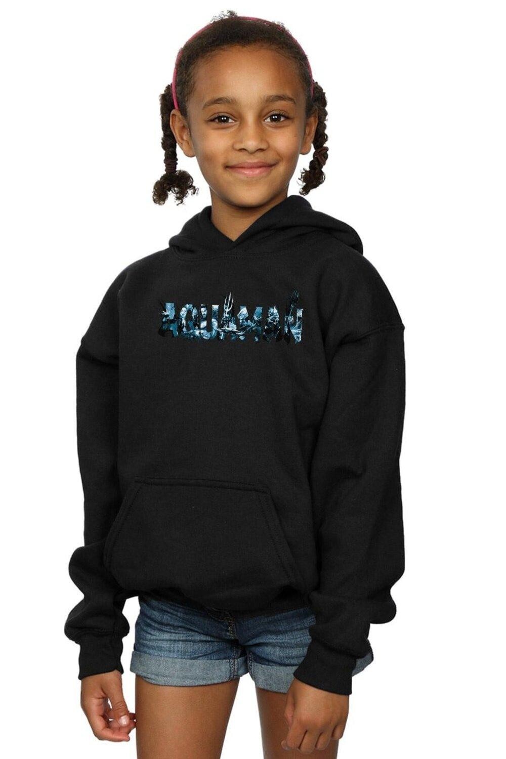 Толстовка с текстовым логотипом Aquaman DC Comics, черный
Толстовка с текстовым логотипом Aquaman DC Comics, черный