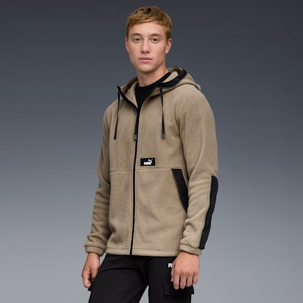 Мужская флисовая утепленная куртка с капюшоном Polar Fleece Puma, коричневый
Мужская флисовая утепленная куртка с капюшоном Polar Fleece Puma, коричневый