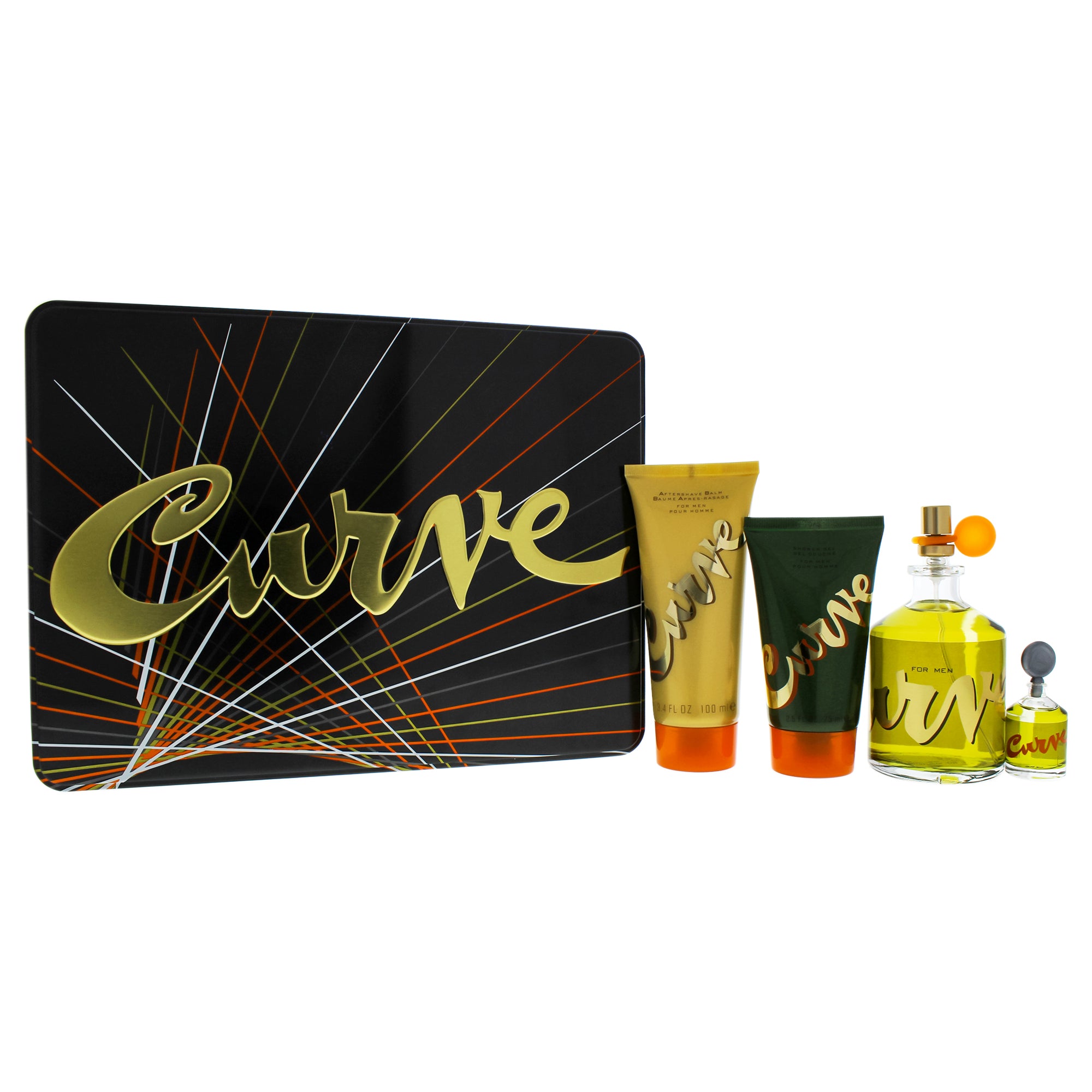 Подарочный набор Curve by Liz Claiborne для мужчин из 4 предметов: спрей-одеколон, флакон-спрей для дезодоранта, бальзам после бритья (99 мл), гель для душа (79 мл), прозрачный
Подарочный набор Curve by Liz Claiborne для мужчин из 4 предметов: спрей-одеколон, флакон-спрей для дезодоранта, бальзам после бритья (99 мл), гель для душа (79 мл), прозрачный