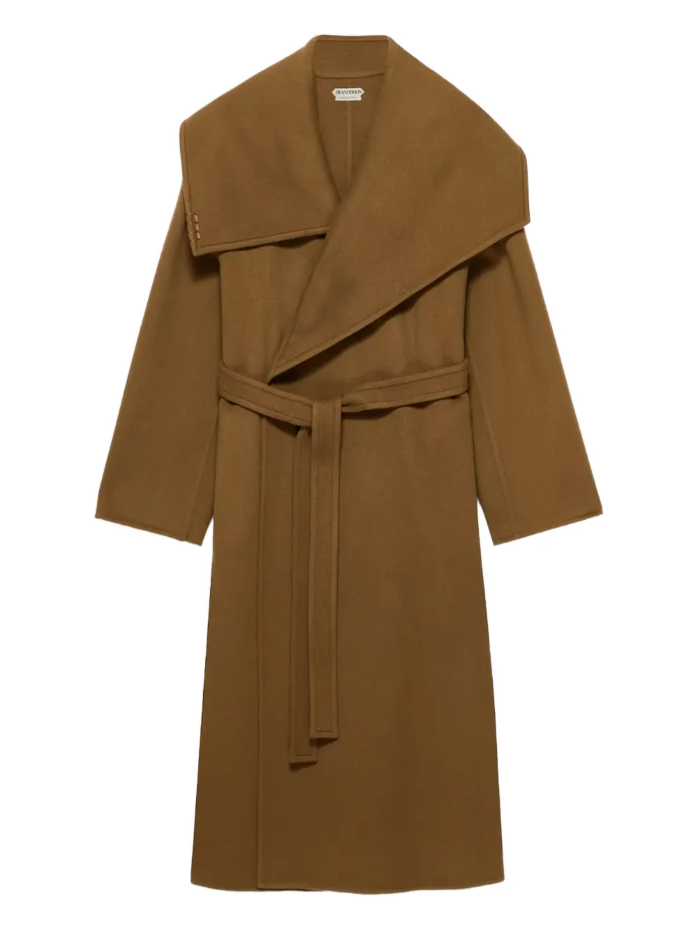 Двубортное пальто с запахом Jw Anderson, коричневый
Двубортное пальто с запахом Jw Anderson, коричневый