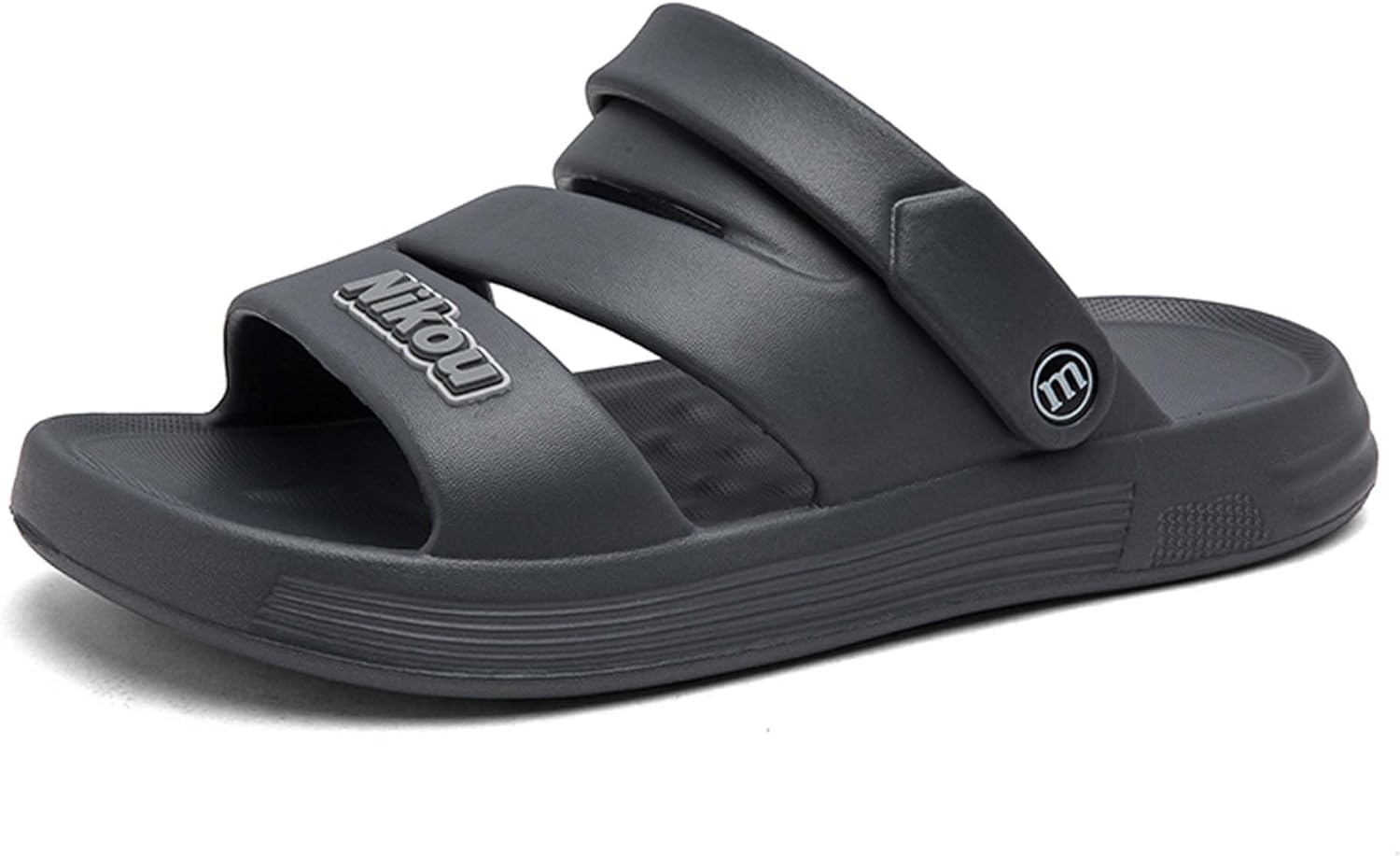 Летние мужские шлепанцы с противоскользящей подошвой для уличного комфорта, однотонные повседневные ленивые сандалии Generic, серый
Летние мужские шлепанцы с противоскользящей подошвой для уличного комфорта, однотонные повседневные ленивые сандалии Generic, серый